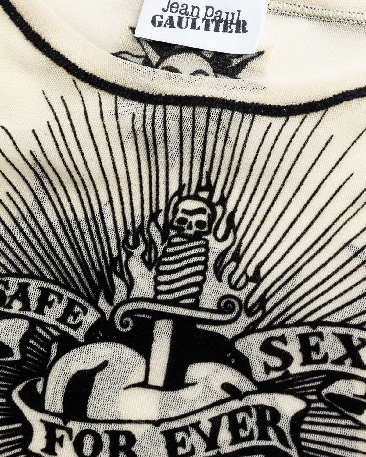 Jean Paul Gaultier Safe Sex Tattoo Top Nude Highsnobiety Shop